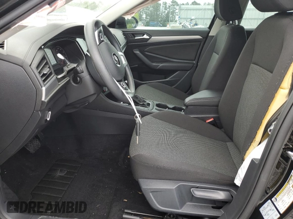 2021 Volkswagen Jetta S with VIN 3VWC57BU8MM068408, listed as a Copart auction lot 59475675 with 25,349 mi miles and Salvage title. Bid and sale history available at DreamBid. Image 7.