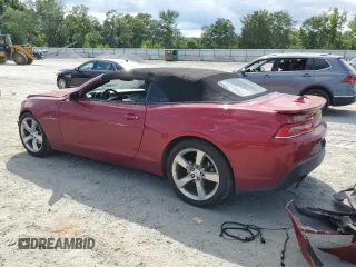 2014 Chevrolet Camaro LT z VIN 2G1FC3D32E9221970, wystawiony jako Copart lot #61533935 z przebiegiem 196 706 mil mil oraz Szkoda całkowita • Salvage title. Historia ofert i sprzedaży dostępna na DreamBid. Obrazek 2.