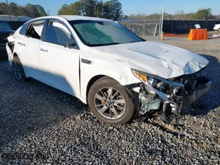 2017 Kia Optima LX 1.6T with VIN 5XXGT4L15HG172231, listed as a IAAI auction lot 41320480 with 129,778 mi miles. Bid and sale history available at carsss.com. Image 1.
