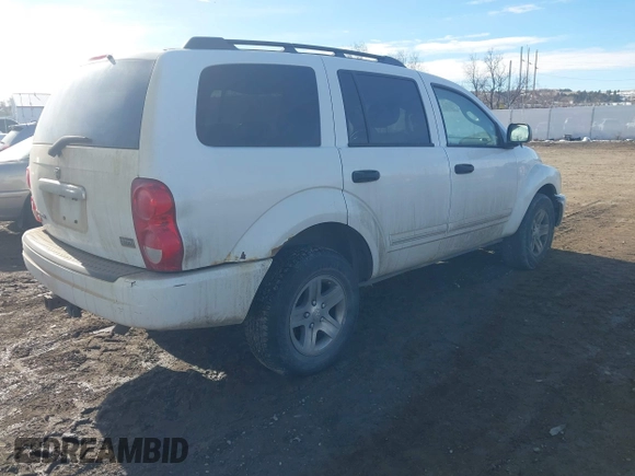 2005 Dodge Durango Limited with VIN 1D4HB58D05F582237, listed as a IAAI auction lot 41668155 with 326,485 mi miles and . Bid and sale history available at DreamBid. Image 4.