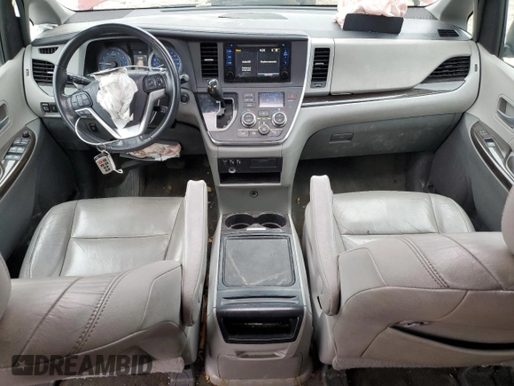 2016 Toyota Sienna XLE with VIN 5TDYK3DC7GS718168, listed as a Copart auction lot 51517495 with 146,421 mi miles and Salvage Title. Bid and sale history available at carsss.com. Image 8.