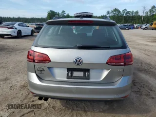 2017 Volkswagen Golf SportWagen S with VIN 3VWC17AU2HM504088, listed as a Copart auction lot 61307584 with 108,426 mi miles and Salvage Title. Bid and sale history available at carsss.com. Image 6.