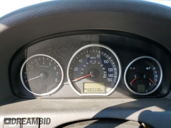 2009 Hyundai Veracruz GLS with VIN KM8NU13C19U081534, listed as a Copart auction lot 69118074 with 265,336 mi miles and Salvage title. Bid and sale history available at DreamBid. Image 9.