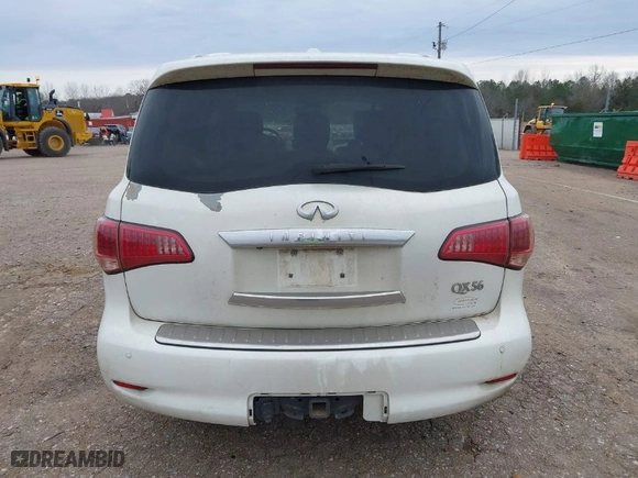 2013 Infiniti QX80 with VIN JN8AZ2ND2D9730161, listed as a IAAI auction lot 41598211 with 194,410 mi miles. Bid and sale history available at carsss.com. Image 17.