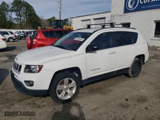 2015 Jeep Compass Sport with VIN 1C4NJDBB8FD321410, listed as a Copart auction lot 44334855 with 107,174 mi miles and Clean Title. Bid and sale history available at carsss.com. Image 1.