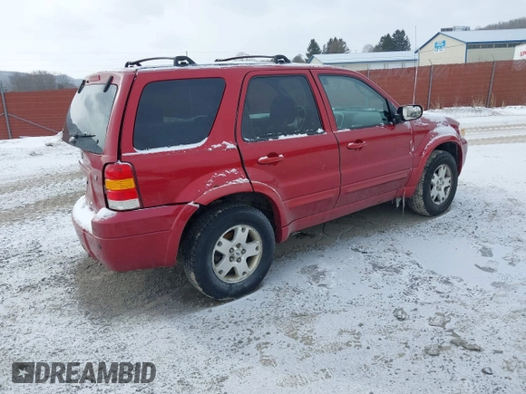 2007 Ford Escape Limited with VIN 1FMCU94127KC03555, listed as a IAAI auction lot 41620386 with 177,020 mi miles. Bid and sale history available at carsss.com. Image 4.
