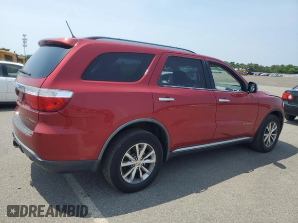 2011 Dodge Durango Citadel with VIN 1D4SE5GT7BC651654, listed as a Copart auction lot 62149805 with 171,303 mi miles and Clean title. Bid and sale history available at DreamBid. Image 3.