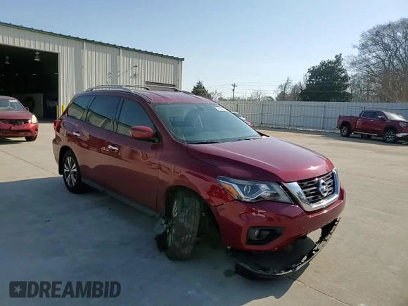 2018 Nissan Pathfinder SL with VIN 5N1DR2MN7JC661920, listed as a Copart auction lot 48948895 with 108,424 mi miles and Salvage Title. Bid and sale history available at carsss.com. Image 11.