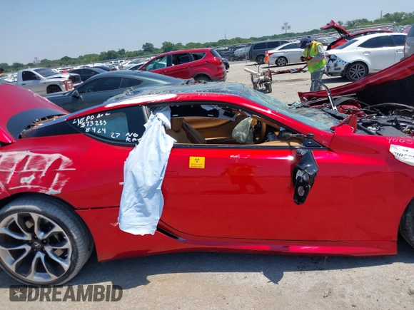 2018 Lexus LC 500h z VIN JTHHP5AY4JA005468, wystawiony jako IAAI lot #40055011 z przebiegiem Nie podano mil oraz . Historia ofert i sprzedaży dostępna na DreamBid. Obrazek 12.