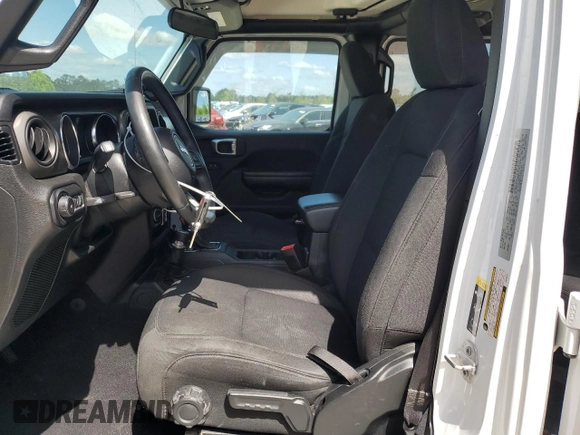 2020 Jeep Wrangler Unlimited Sport S z VIN 1C4HJXDN0LW226619, wystawiony jako Copart lot #54769025 z przebiegiem 52 723 mil mil oraz Szkoda całkowita • Salvage title. Historia ofert i sprzedaży dostępna na DreamBid. Obrazek 7.