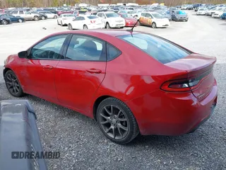2014 Dodge Dart SXT with VIN 1C3CDFBB0ED926275, listed as a IAAI auction lot 40784084 with 232,880 mi miles. Bid and sale history available at carsss.com. Image 3.