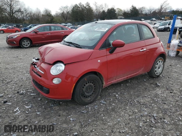 2012 FIAT 500 Pop z VIN 3C3CFFAR0CT381257, wystawiony jako Copart lot #50094125 z przebiegiem 95 282 mil mil oraz Czysty tytuł • Clean title. Historia ofert i sprzedaży dostępna na DreamBid. Obrazek 1.