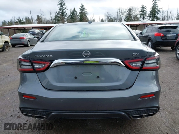 2023 Nissan Maxima SV with VIN 1N4AA6CV4PC512497, listed as a IAAI auction lot 41760990 with 32,400 mi miles and . Bid and sale history available at DreamBid. Image 16.