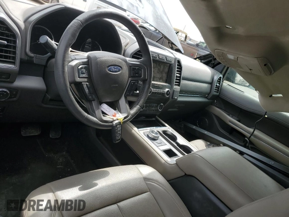 2019 Ford Expedition Max XLT with VIN 1FMJK1HT0KEA82719, listed as a Copart auction lot 52200165 with 100,775 mi miles and Salvage title. Bid and sale history available at DreamBid. Image 8.