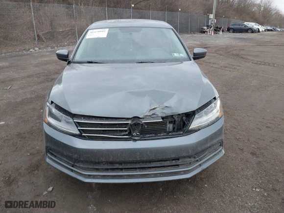 2017 Volkswagen Jetta 1.4T S with VIN 3VW167AJ3HM348674, listed as a IAAI auction lot 41479942 with 145,698 mi miles. Bid and sale history available at carsss.com. Image 13.