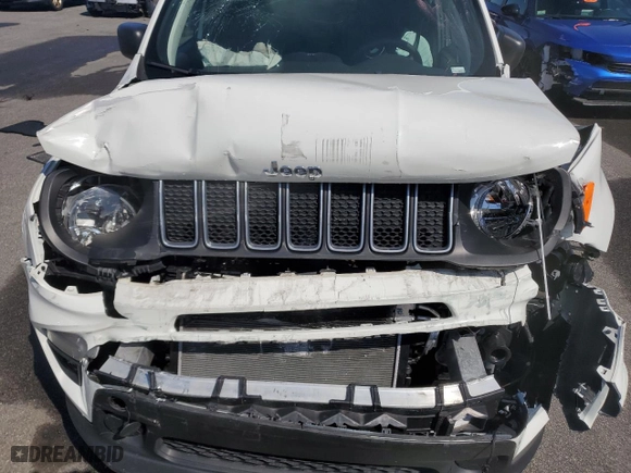2023 Jeep Renegade Latitude with VIN ZACNJDB15PPP69790, listed as a Copart auction lot 51061205 with 0 mi miles and Non Repairable. Bid and sale history available at carsss.com. Image 14.