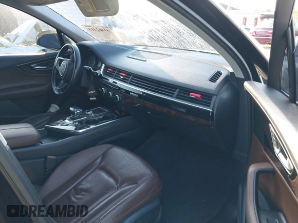 2017 Audi Q7 Premium with VIN WA1AAAF79HD026316, listed as a IAAI auction lot 41662415 with 84,436 mi miles and . Bid and sale history available at DreamBid. Image 5.