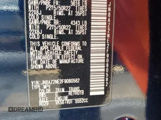 2015 Infiniti QX80 z VIN JN8AZ2NE2F9080582, wystawiony jako Copart lot #53046475 z przebiegiem 172 209 mil mil oraz Szkody całkowita. Historia ofert i sprzedaży dostępna na DreamBid. Obrazek 13.