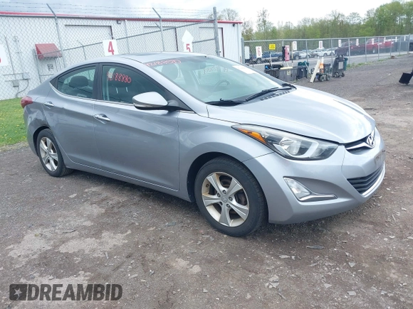 2016 Hyundai Elantra SE with VIN 5NPDH4AE3GH734642, listed as a IAAI auction lot 42188880 with 118,934 mi miles and . Bid and sale history available at DreamBid. Image 1.