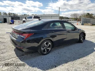 2023 Hyundai Elantra Limited with VIN KMHLP4AG6PU499056, listed as a Copart auction lot 49999395 with 24,421 mi miles and Salvage Title. Bid and sale history available at DreamBid. Image 3.