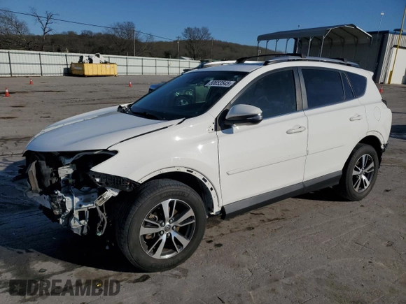 2018 Toyota RAV4 XLE with VIN JTMWFREV3JJ726836, listed as a Copart auction lot 50653545 with 108,223 mi miles and Salvage Title. Bid and sale history available at DreamBid. Image 1.