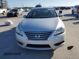 2015 Nissan Sentra SV with VIN 3N1AB7AP3FL694961, listed as a Copart auction lot 52306255 with 87,866 mi miles and Salvage Title. Bid and sale history available at carsss.com. Image 5.
