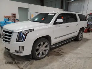 2019 Cadillac Escalade ESV Luxury z VIN 1GYS4HKJ2KR393154, wystawiony jako Copart lot #41500785 z przebiegiem 70 928 mil mil oraz Szkoda całkowita • Salvage title. Historia ofert i sprzedaży dostępna na DreamBid. Obrazek 1.