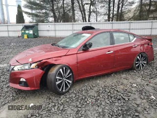 2019 Nissan Altima 2.5 Platinum with VIN 1N4BL4FVXKC107008, listed as a Copart auction lot 43424235 with 44,448 mi miles and Salvage Title. Bid and sale history available at carsss.com. Image 1.