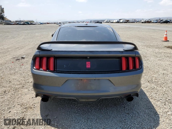 2016 Ford Mustang GT with VIN 1FA6P8CF5G5206504, listed as a Copart auction lot 55448035 with 76,856 mi miles and Salvage title. Bid and sale history available at DreamBid. Image 6.