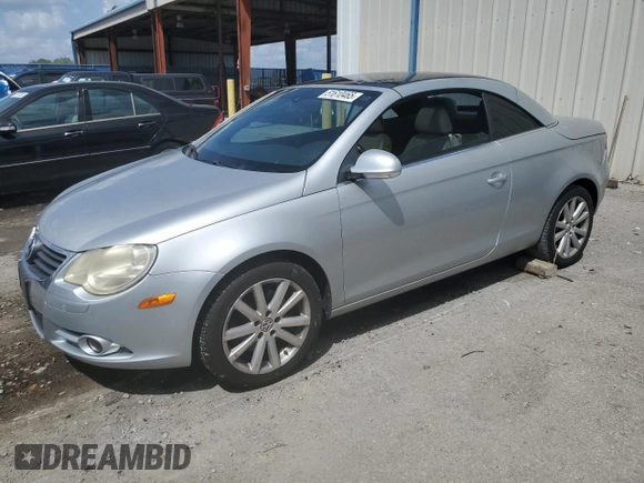 2007 Volkswagen Eos 2.0T with VIN WVWFA71F57V044088, listed as a Copart auction lot 51610465 with 165,407 mi miles and Non Repairable. Bid and sale history available at DreamBid. Image 1.