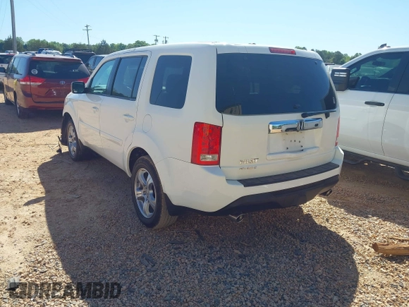 2014 Honda Pilot EX-L with VIN 5FNYF3H53EB025048, listed as a IAAI auction lot 42060266 with Not Provided miles and . Bid and sale history available at carsss.com. Image 3.