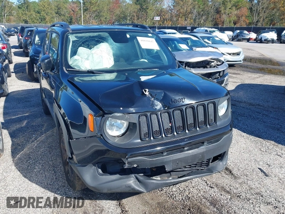 2018 Jeep Renegade Latitude with VIN ZACCJABB7JPJ44622, listed as a IAAI auction lot 40818647 with 101,137 mi miles and . Bid and sale history available at DreamBid. Image 6.