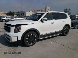 2023 Kia Telluride SX z VIN 5XYP54GC5PG364944, wystawiony jako Copart lot #50643215 z przebiegiem 81 716 mil mil oraz Szkoda całkowita • Salvage title. Historia ofert i sprzedaży dostępna na DreamBid. Obrazek 1.