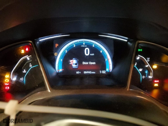 2018 Honda Civic Sedan EX with VIN 19XFC2F78JE040918, listed as a Copart auction lot 52037475 with 84,942 mi miles and Salvage Title. Bid and sale history available at carsss.com. Image 9.