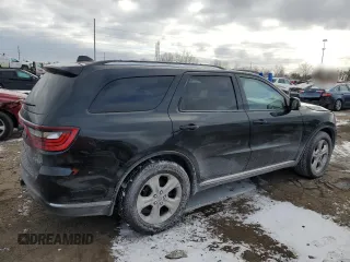 2014 Dodge Durango Limited with VIN 1C4SDJDT0EC549064, listed as a Copart auction lot 83737124 with 198,451 mi miles and Clean title. Bid and sale history available at DreamBid. Image 3.