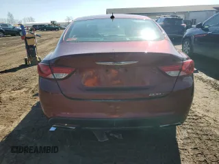 2015 Chrysler 200 S z VIN 1C3CCCBB6FN566037, wystawiony jako Copart lot #48161095 z przebiegiem 112 406 mil mil oraz Czysty tytuł • Clean title. Historia ofert i sprzedaży dostępna na DreamBid. Obrazek 6.