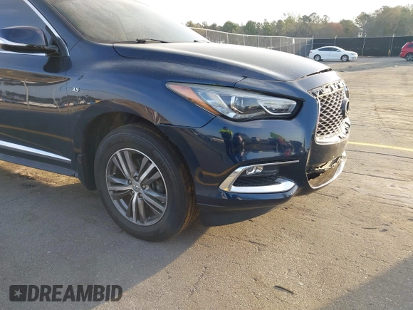 2020 Infiniti QX60 Pure with VIN 5N1DL0MN1LC501086, listed as a IAAI auction lot 41729091 with 108,329 mi miles and . Bid and sale history available at DreamBid. Image 18.