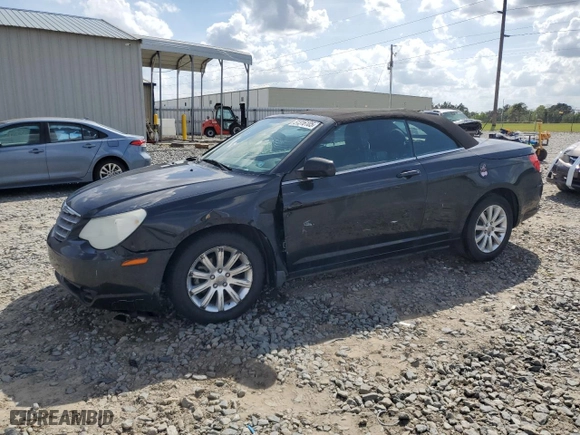 2010 Chrysler Sebring Touring with VIN 1C3BC5ED0AN159845, listed as a Copart auction lot 51316105 with 218,323 mi miles and Salvage Title. Bid and sale history available at carsss.com. Image 1.