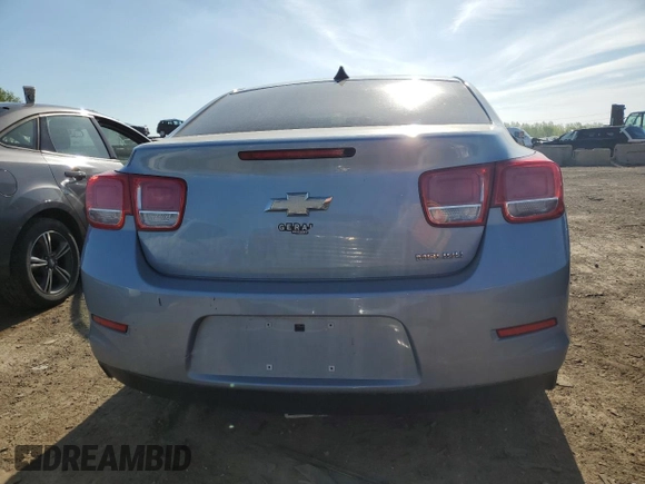 2013 Chevrolet Malibu LS with VIN 1G11B5SAXDU109459, listed as a Copart auction lot 53245794 with 110,485 mi miles and Salvage Title. Bid and sale history available at DreamBid. Image 6.