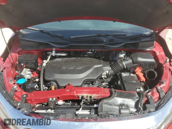 2023 Honda Odyssey Touring with VIN 5FNRL6H85PB014600, listed as a Copart auction lot 49861005 with Not Provided miles and Non Repairable. Bid and sale history available at DreamBid. Image 12.
