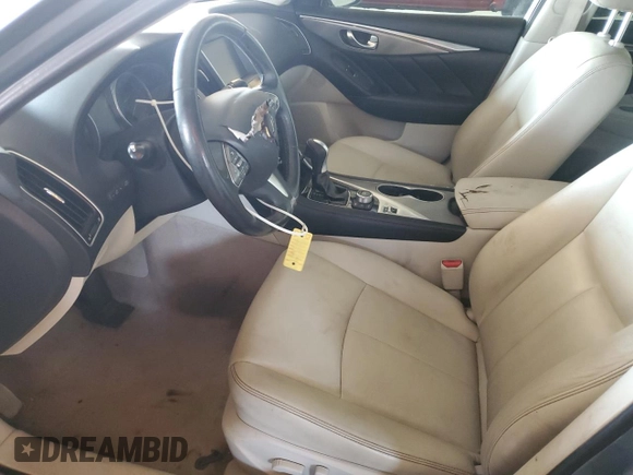 2017 Infiniti Q50 Sport z VIN JN1EV7AP2HM739938, wystawiony jako Copart lot #65562785 z przebiegiem Nie podano mil oraz Czysty tytuł • Clean title. Historia ofert i sprzedaży dostępna na DreamBid. Obrazek 7.
