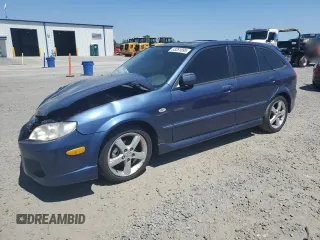 2003 Mazda Protege z VIN JM1BJ246731194976, wystawiony jako Copart lot #53281695 z przebiegiem 217 386 mil mil oraz Szkoda całkowita • Salvage title. Historia ofert i sprzedaży dostępna na DreamBid. Obrazek 1.