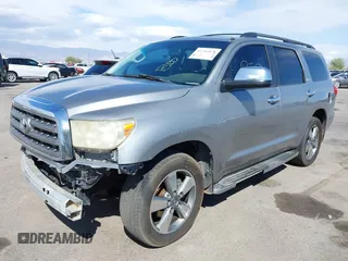 2008 Toyota Sequoia Ltd with VIN 5TDZY68A28S007766, listed as a IAAI auction lot 41766078 with 1 mi miles. Bid and sale history available at carsss.com. Image 2.