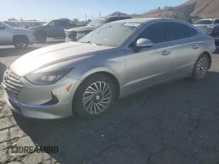 2022 Hyundai Sonata Hybrid SEL with VIN KMHL34JJ9NA039248, listed as a Copart auction lot 88916675 with 66,203 mi miles and Salvage Title. Bid and sale history available at carsss.com. Image 1.