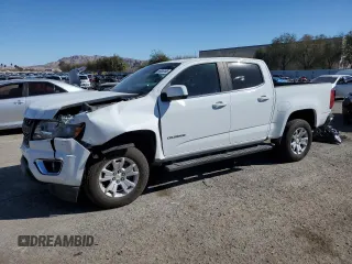 2019 Chevrolet Colorado 2WD LT with VIN 1GCGSCEN9K1231510, listed as a Copart auction lot 46345185 with 52,125 mi miles and Salvage Title. Bid and sale history available at DreamBid. Image 1.
