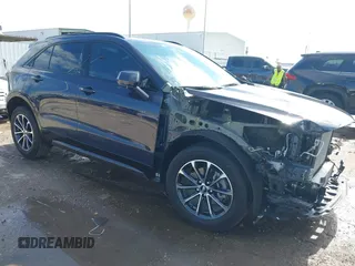 2024 Cadillac XT4 FWD Sport with VIN 1GYFZER40RF226384, listed as a IAAI auction lot 42220804 with 8,743 mi miles and . Bid and sale history available at DreamBid. Image 1.
