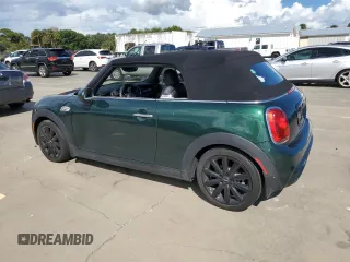2017 MINI Convertible Cooper S with VIN WMWWG9C59H3C80738, listed as a Copart auction lot 73751694 with 0 mi miles and Non Repairable. Bid and sale history available at carsss.com. Image 2.