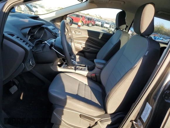 2018 Ford Escape S with VIN 1FMCU0F71JUB44345, listed as a Copart auction lot 47023335 with 40,849 mi miles and Salvage title. Bid and sale history available at DreamBid. Image 7.