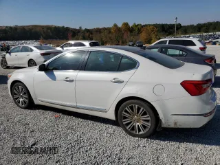 2015 Kia Cadenza Premium with VIN KNALN4D76F5171082, listed as a Copart auction lot 77763144 with 158,430 mi miles and Clean Title. Bid and sale history available at carsss.com. Image 2.