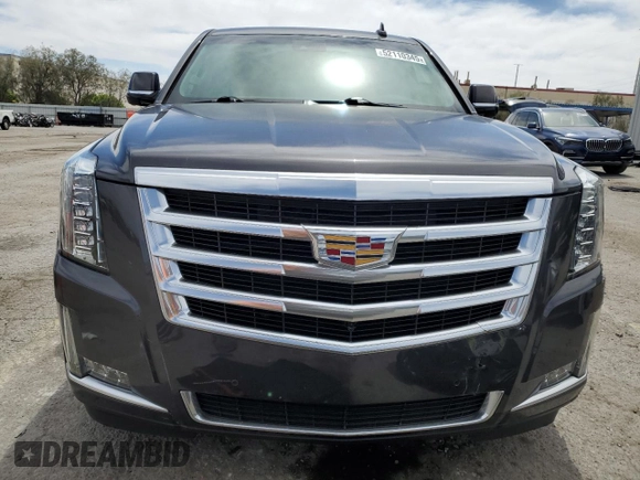 2015 Cadillac Escalade ESV Luxury with VIN 1GYS4SKJ3FR646095, listed as a Copart auction lot 52110345 with 89,818 mi miles and Salvage title. Bid and sale history available at DreamBid. Image 5.